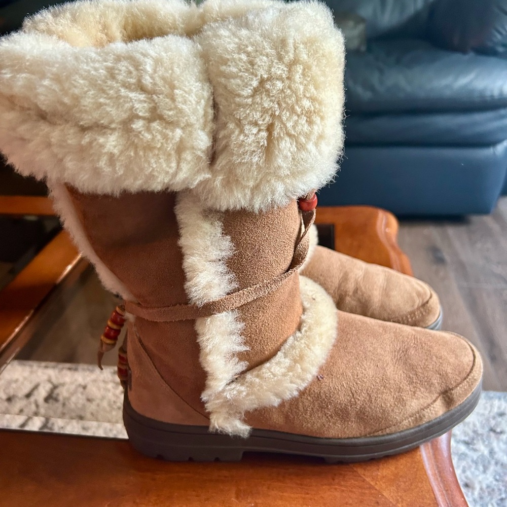 Cozy  UGG Shearling-Lined  Boots